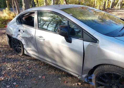 2013 Honda Civic Lx из США, поврежденный, VIN 2HGFB2F5XDH577088